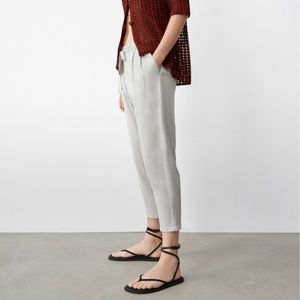 NWT Zara Weekend pants trousers - Ecru, Size small